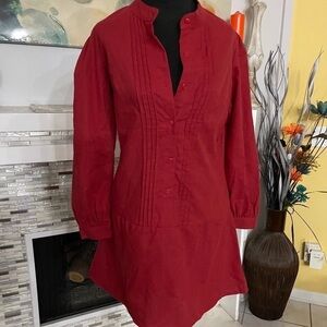 Go Fish 100% linen dress S